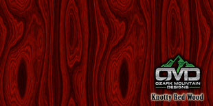 Knotty Red Wood