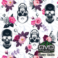Hydrographics Aerosol DIY Dip kit - Flower Skulls